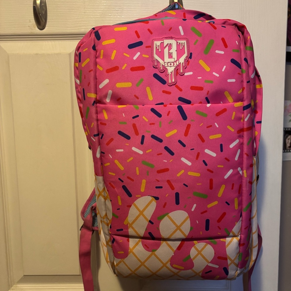 Baseball Lifestyle 101 Ice Cream Backpack -strawberry
